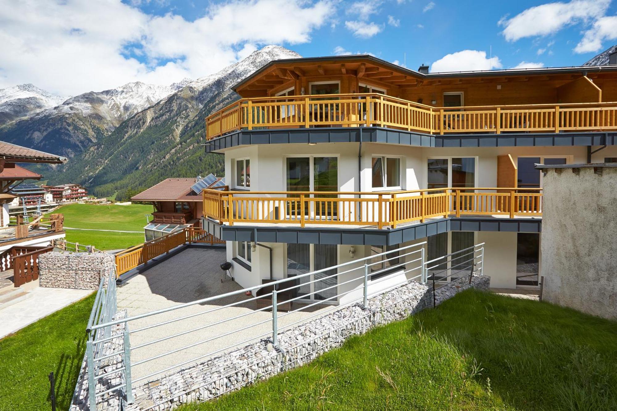 Alpendiamond Ski In & Bike Out Apartments Top 200, 400 & Penthouse 600 Solden Exterior photo